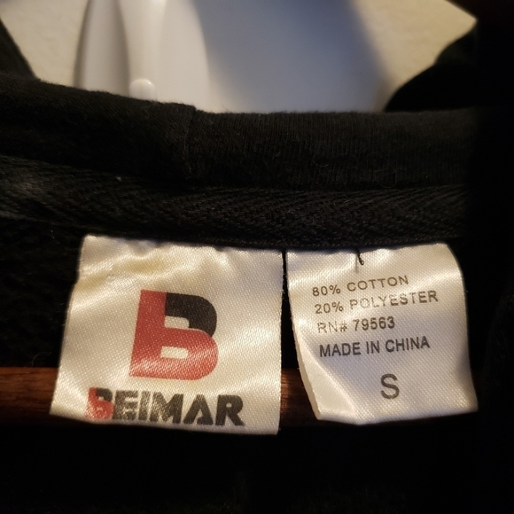 Skillet Awake & Alive Tour 2011 Full Zip Hooded Sweatshirt Size Small Black Blue - Picture 5 of 8